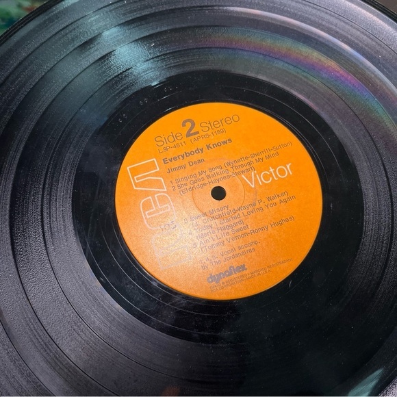 Jimmy Dean - Everbody Knows- vintage vinyl record from 1971 - Picture 8 of 9